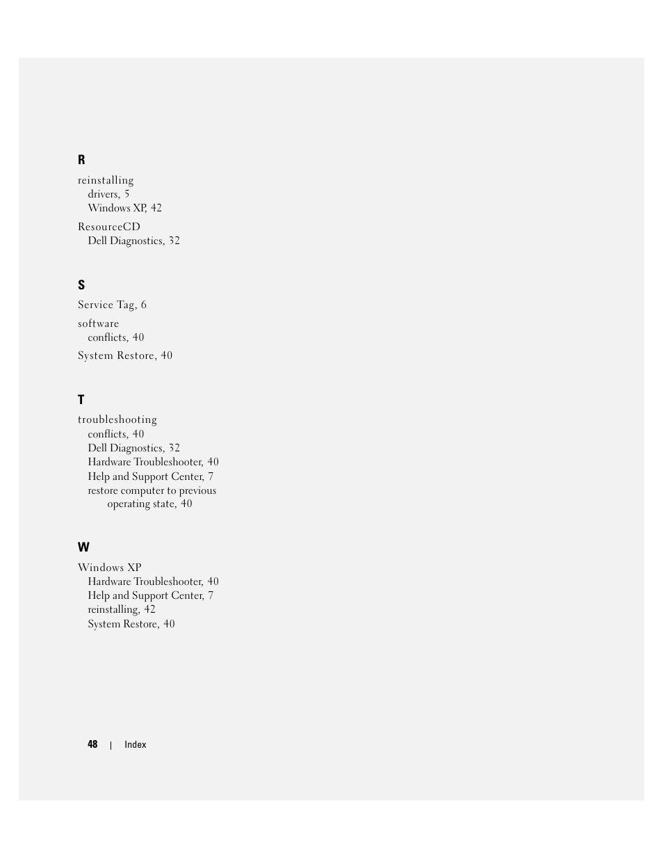 Dell OptiPlex GX620 User Manual | Page 48 / 294