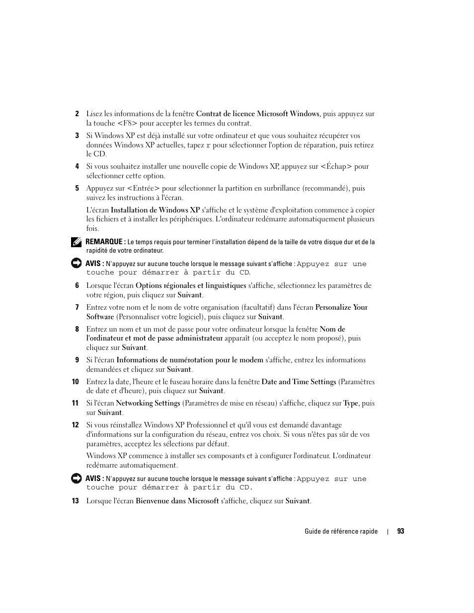 Dell OptiPlex GX620 User Manual | Page 93 / 294