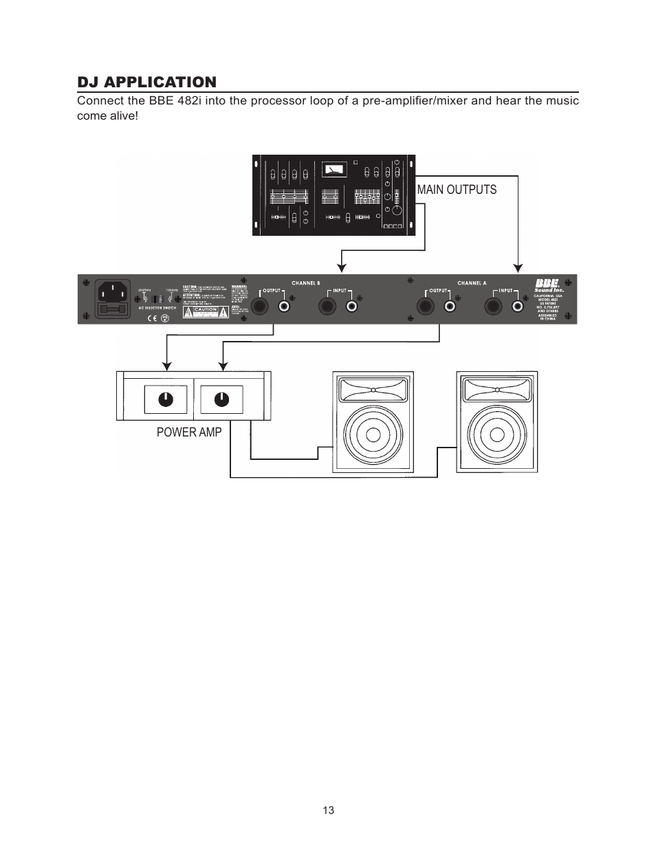 BBE 482i User Manual | Page 13 / 16