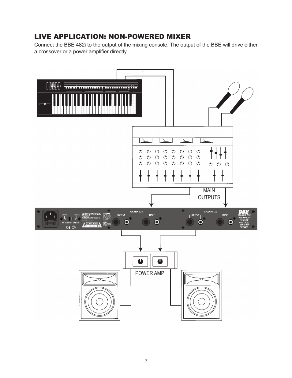 BBE 482i User Manual | Page 7 / 16