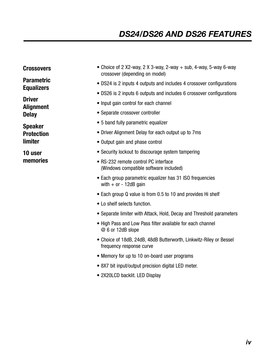 BBE DS26 User Manual | Page 5 / 34