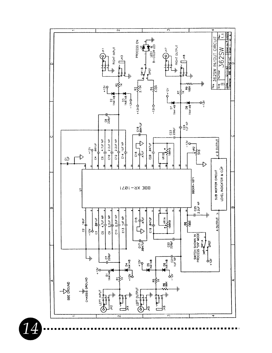 5 6 2 s w | BBE 362SW User Manual | Page 16 / 20