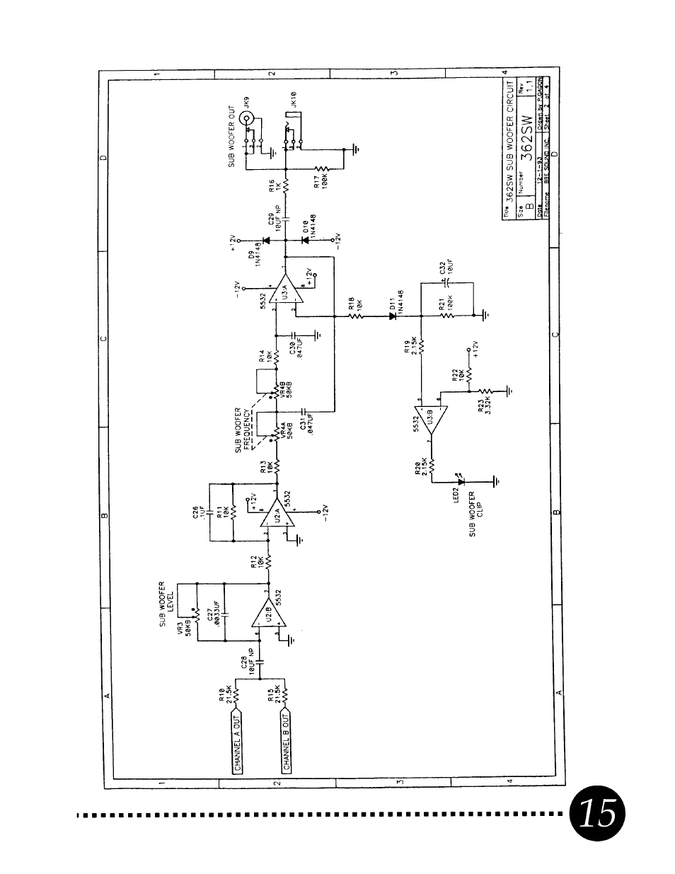 3 6 2 s w | BBE 362SW User Manual | Page 17 / 20