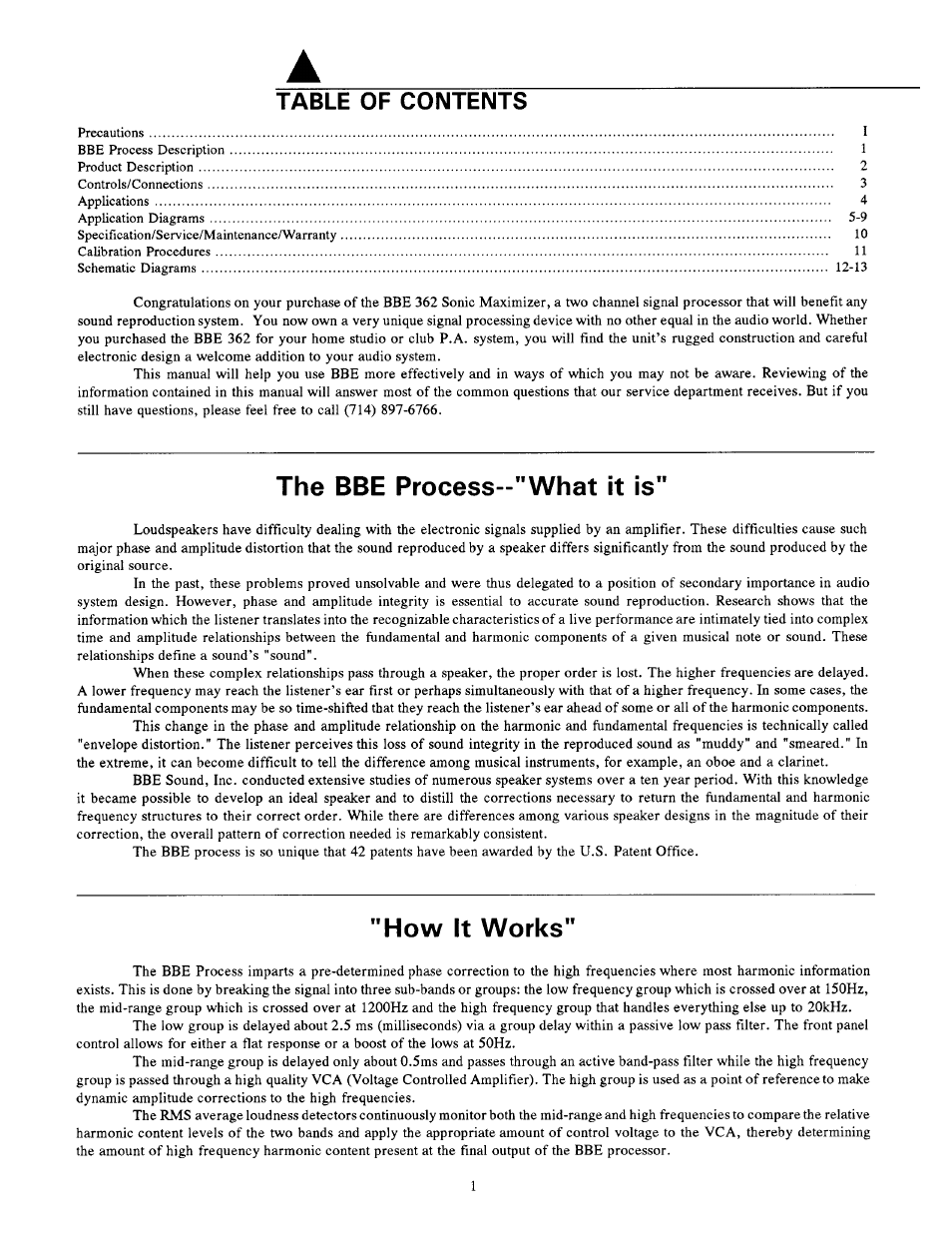 BBE 362 User Manual | Page 3 / 16