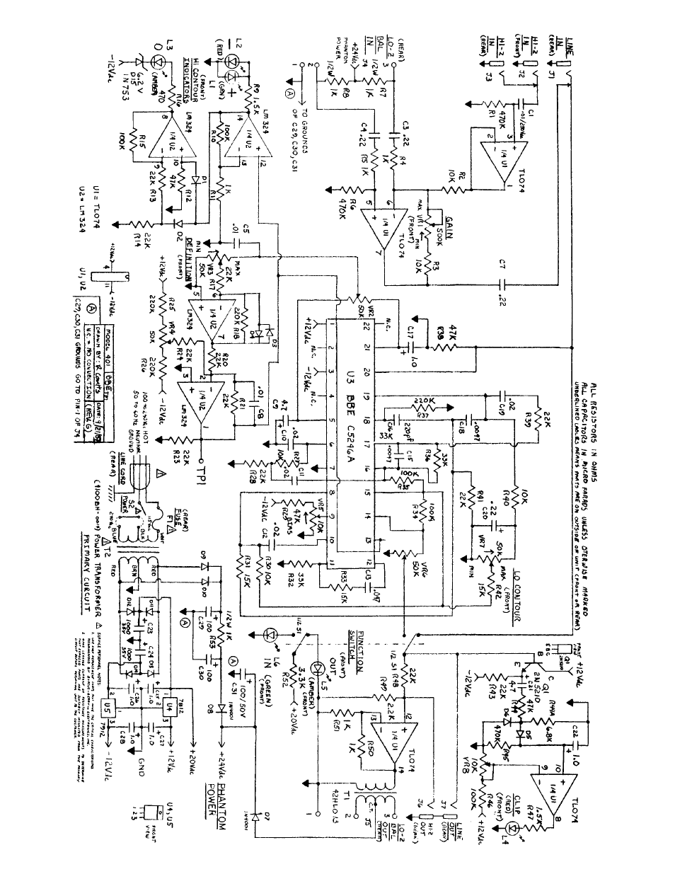BBE Maxie 401 User Manual | Page 14 / 14