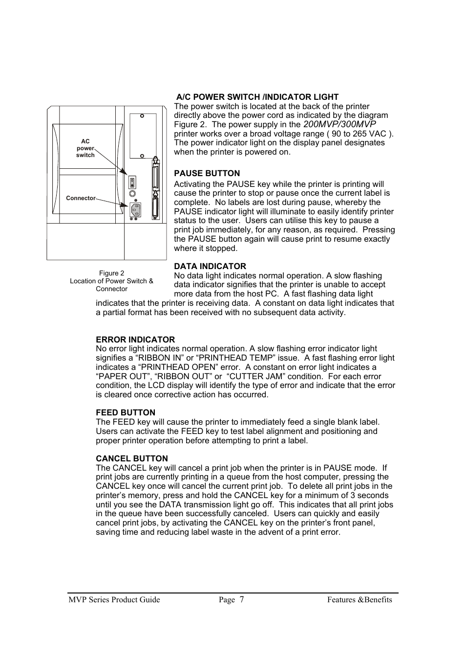 Brady 200MVP User Manual | Page 9 / 31