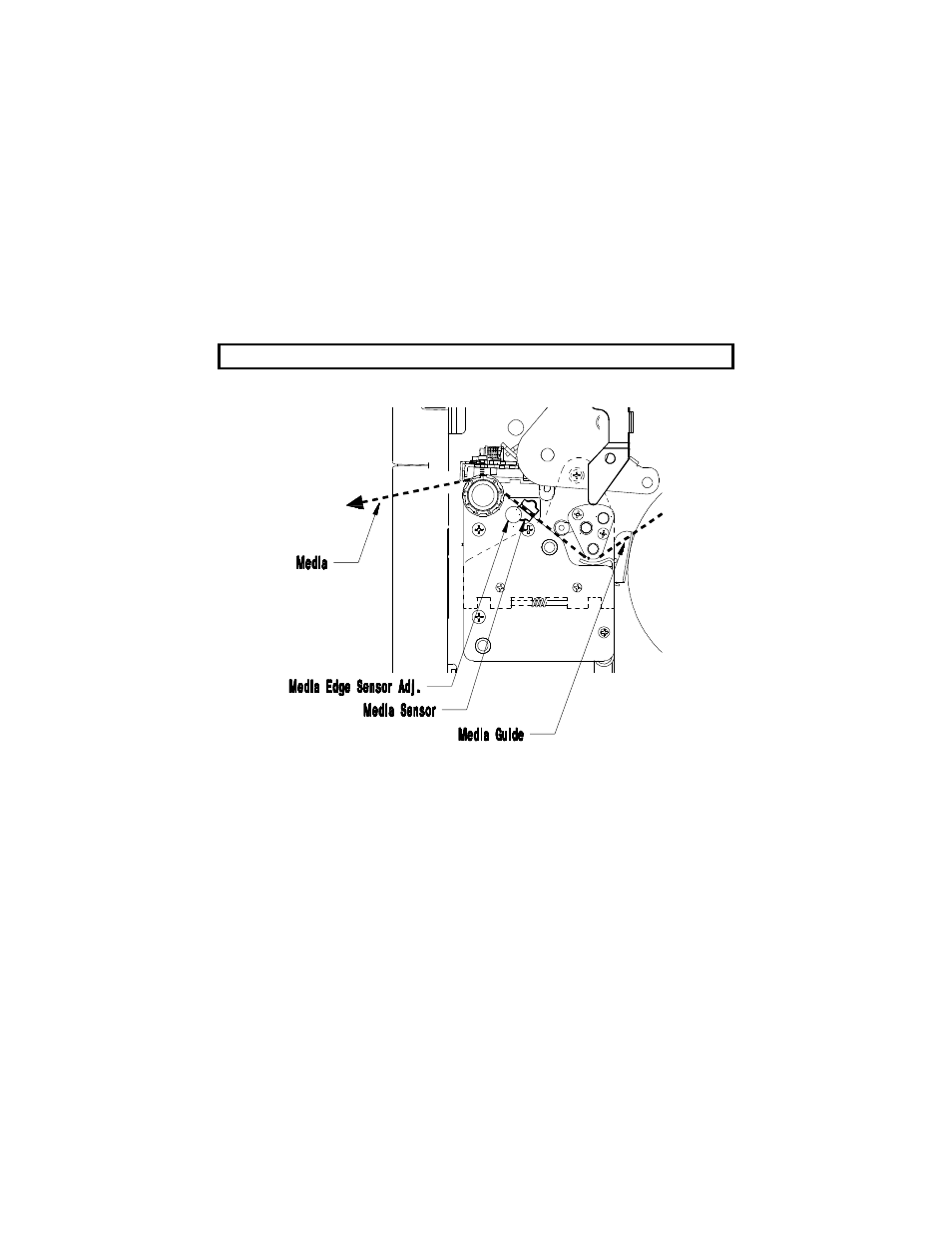 2 media sensor adjustment | Brady 2034 User Manual | Page 65 / 89