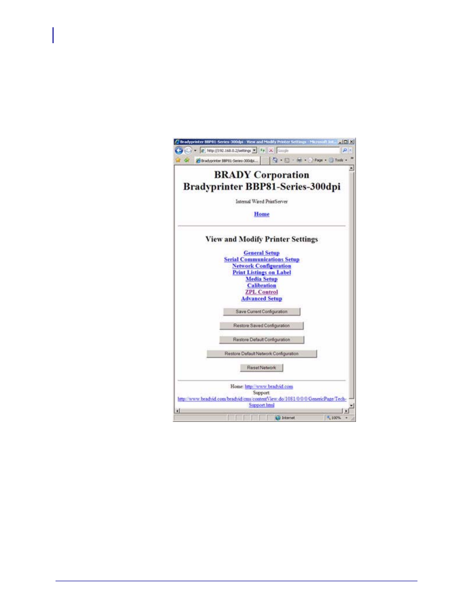 Brady BBP81 User Manual | Page 52 / 106