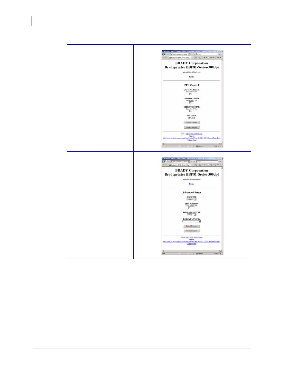 Brady BBP81 User Manual | Page 56 / 106