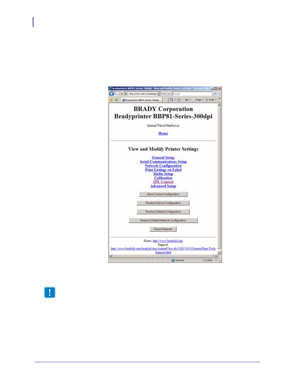 Brady BBP81 User Manual | Page 58 / 106