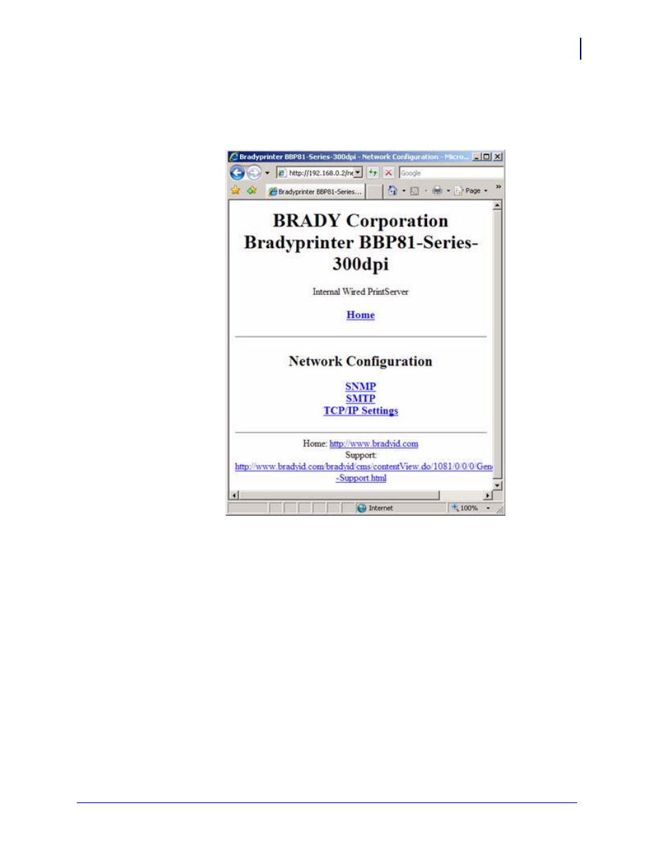 Brady BBP81 User Manual | Page 61 / 106