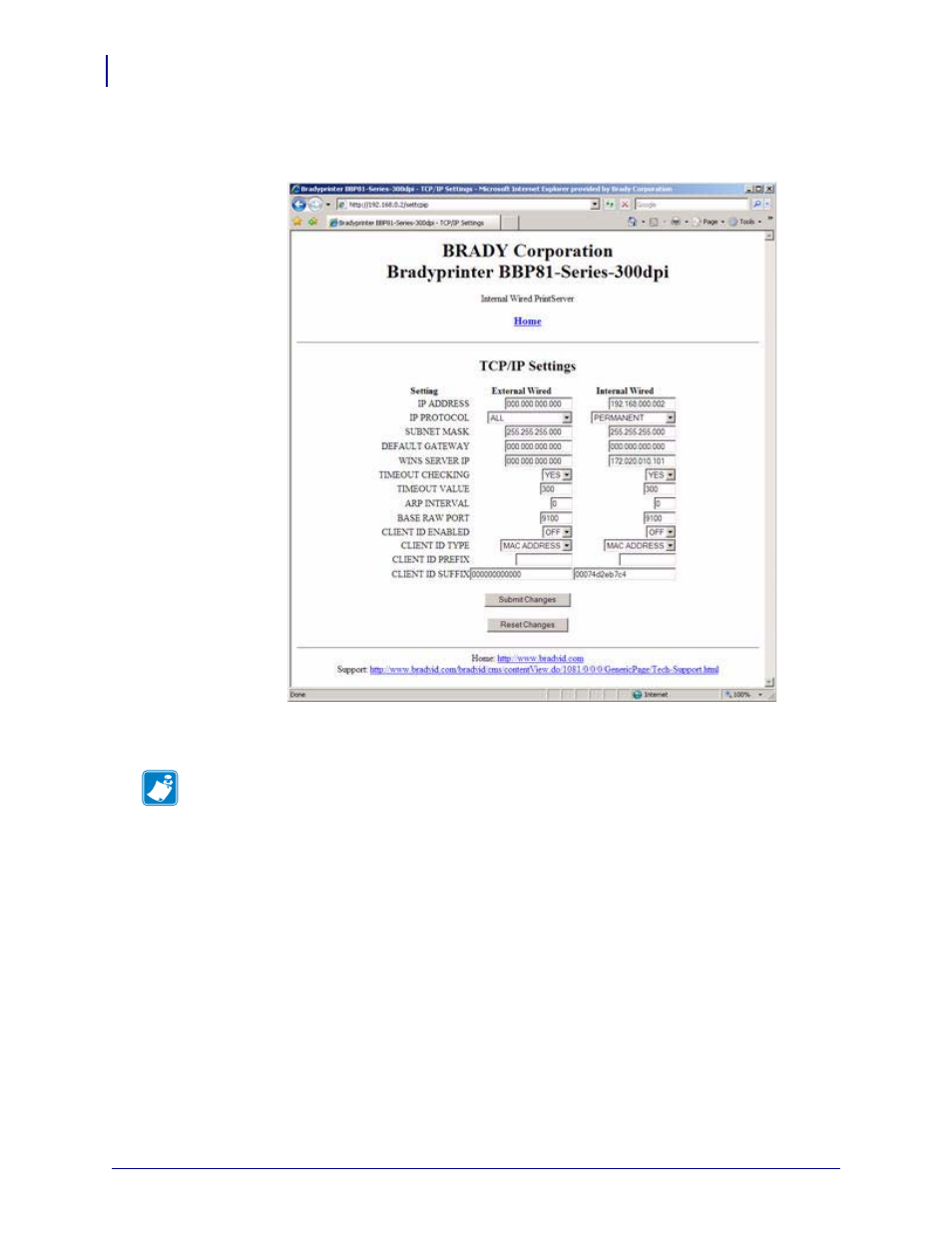 Brady BBP81 User Manual | Page 62 / 106