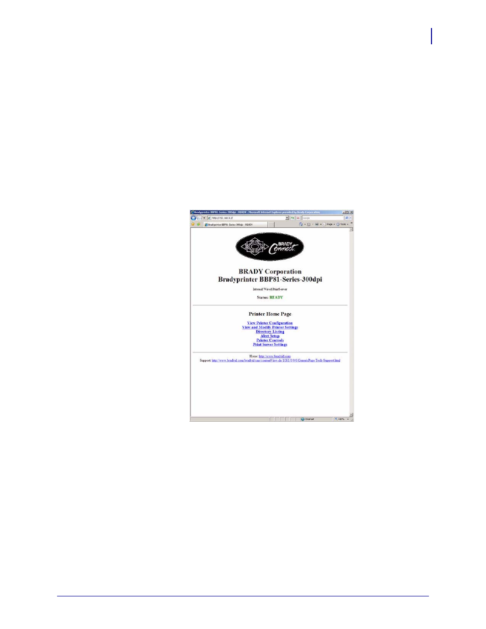 Establishing email alert messaging | Brady BBP81 User Manual | Page 69 / 106