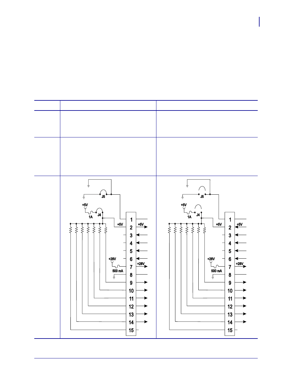Jumper, Jumper configurations and pinouts for +5 v | Brady X-Plus II User Manual | Page 183 / 208