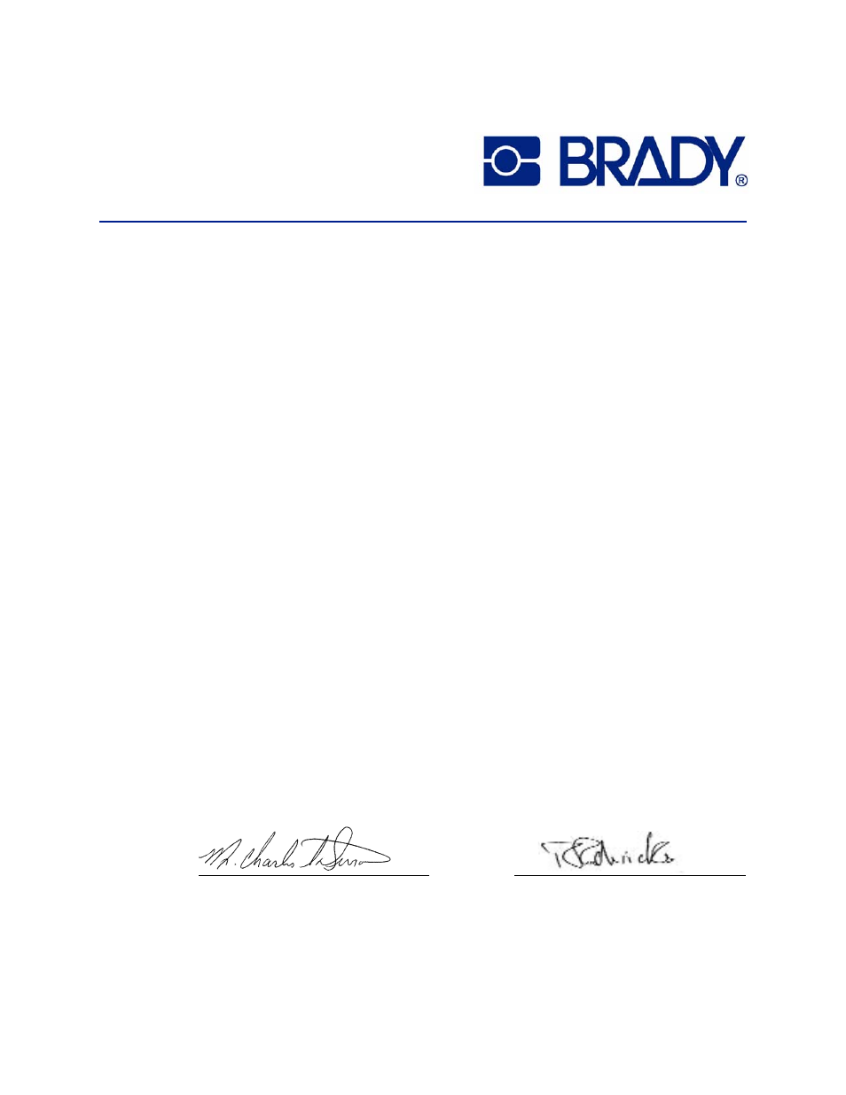 Ce declaration of conformity | Brady X-Plus II User Manual | Page 5 / 208