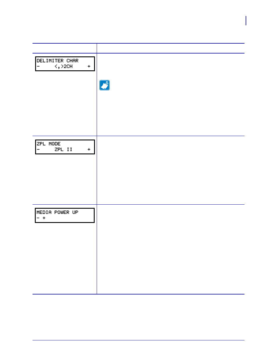 Select, Parameter (see, Select media | Brady X-Plus II User Manual | Page 91 / 208