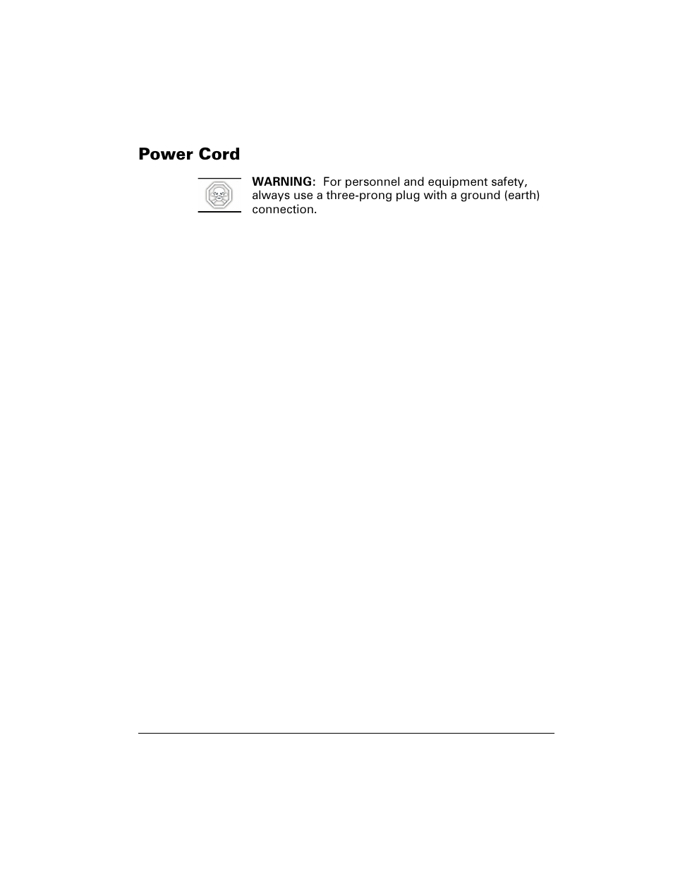 Power cord, 3rzhu &rug | Brady 200M-e 300 User Manual | Page 13 / 118