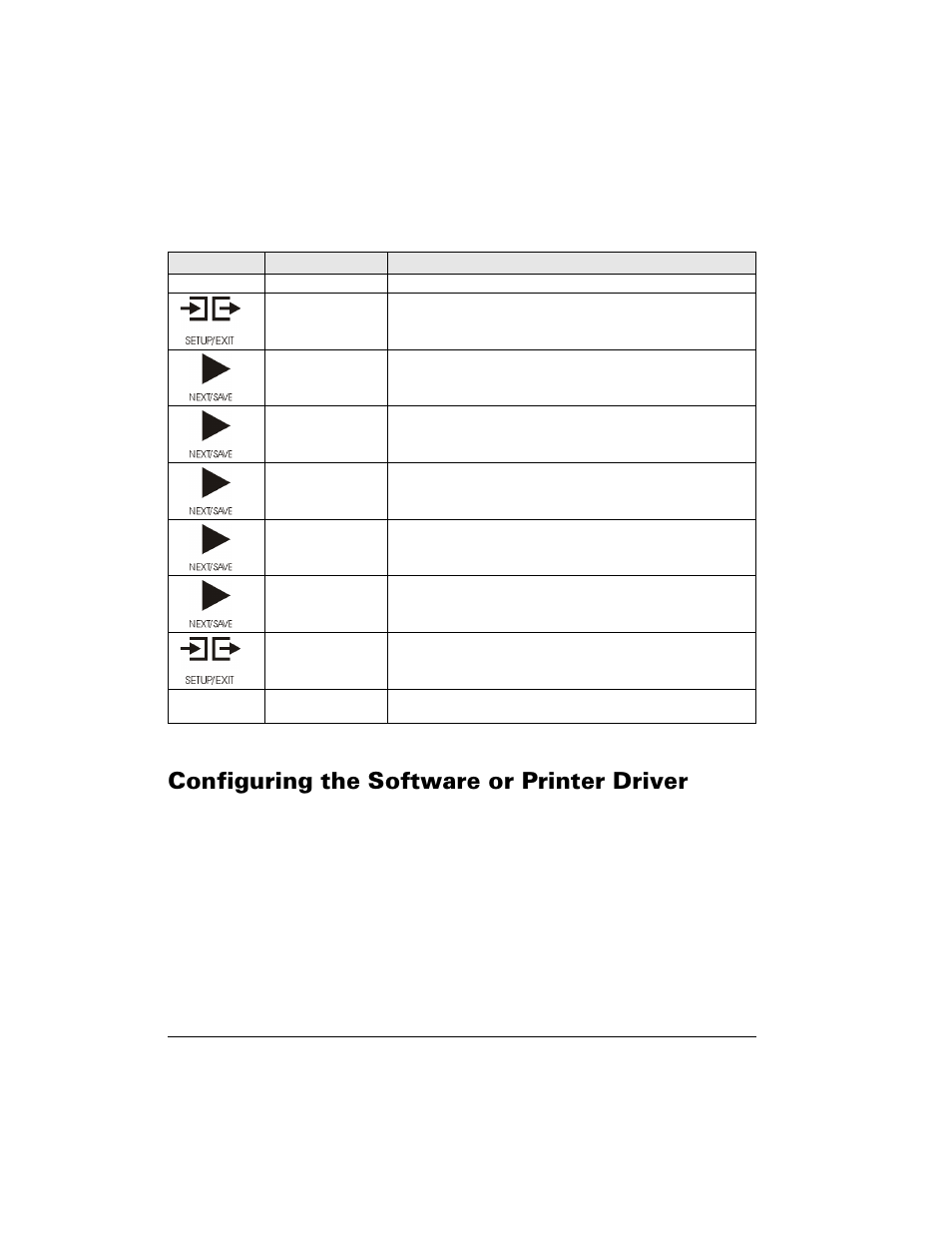 Configuring the software or printer driver, Rqiljxulqj wkh 6riwzduh ru 3ulqwhu 'ulyhu | Brady 200M-e 300 User Manual | Page 26 / 118