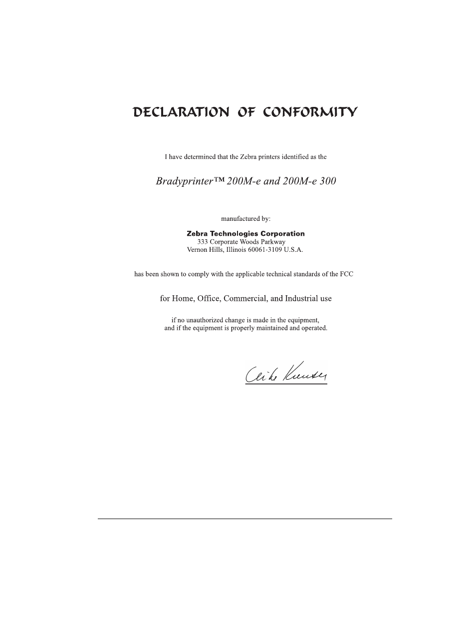 Brady 200M-e 300 User Manual | Page 3 / 118