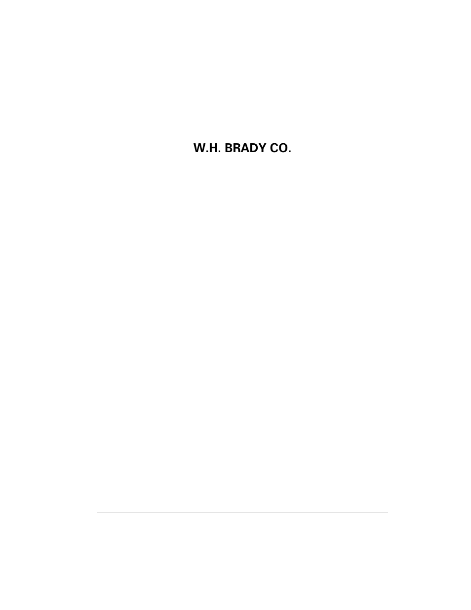 Customer service form | Brady 200M-e 300 User Manual | Page 5 / 118