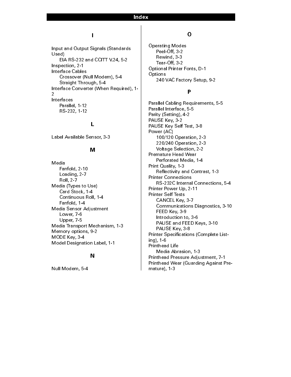 Brady 200M User Manual | Page 101 / 104