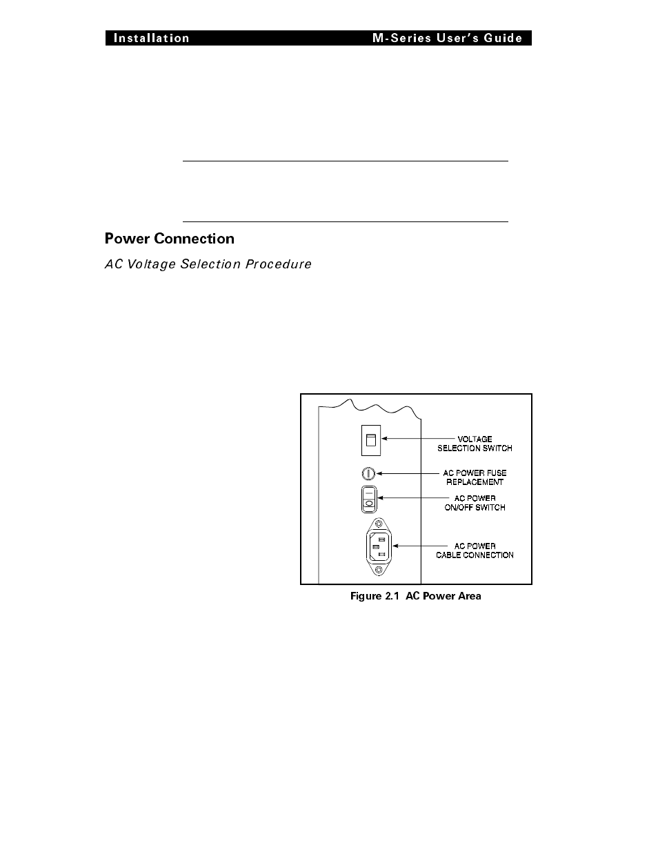 Power connection | Brady 200M User Manual | Page 23 / 104