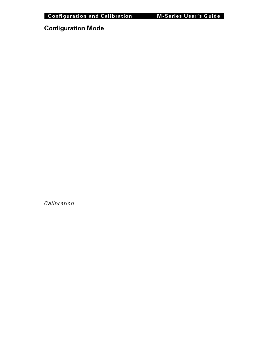 Configuration mode | Brady 200M User Manual | Page 49 / 104