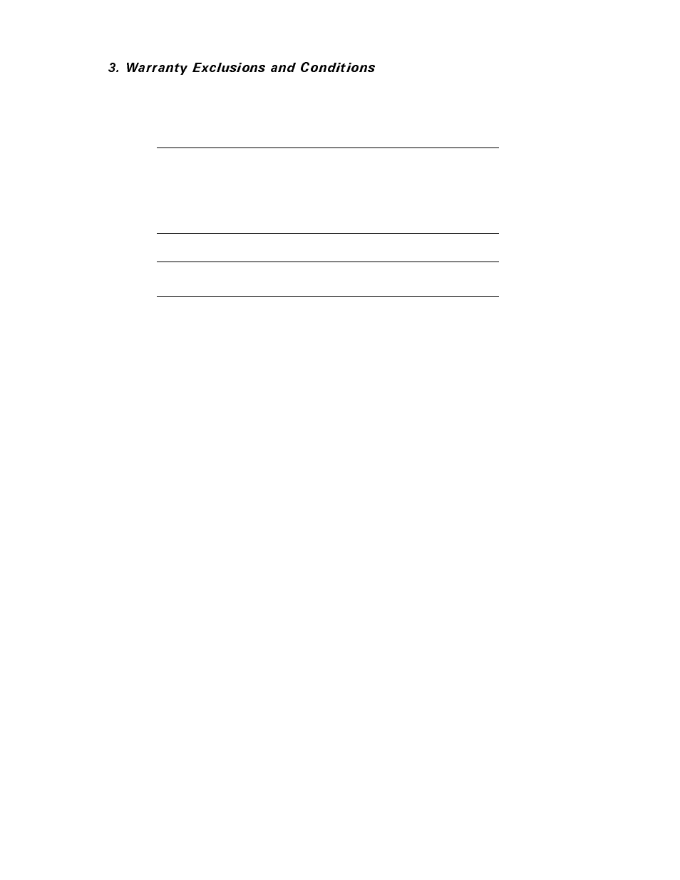 Warranty exclusions and conditions | Brady 200M User Manual | Page 5 / 104