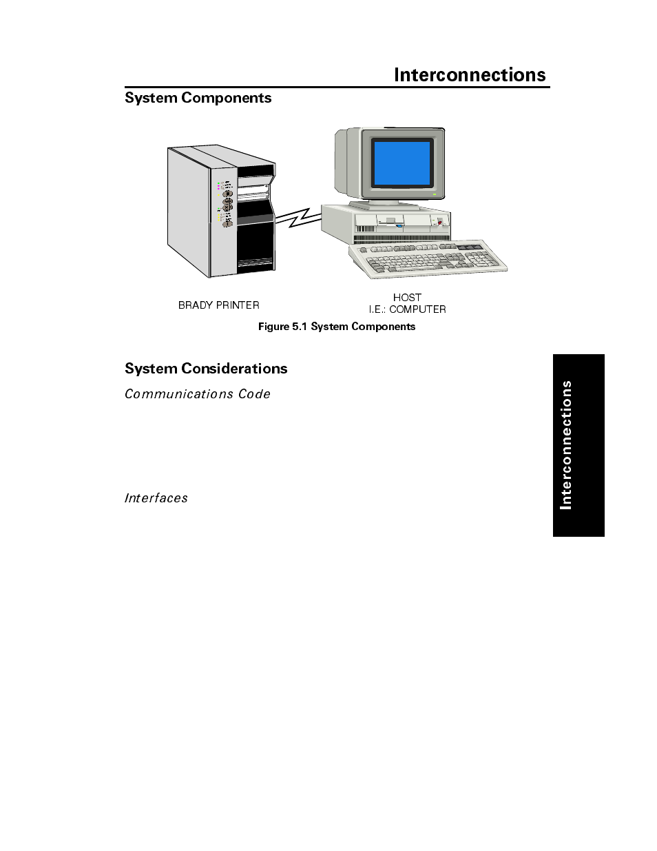 Interconnections | Brady 200M User Manual | Page 52 / 104