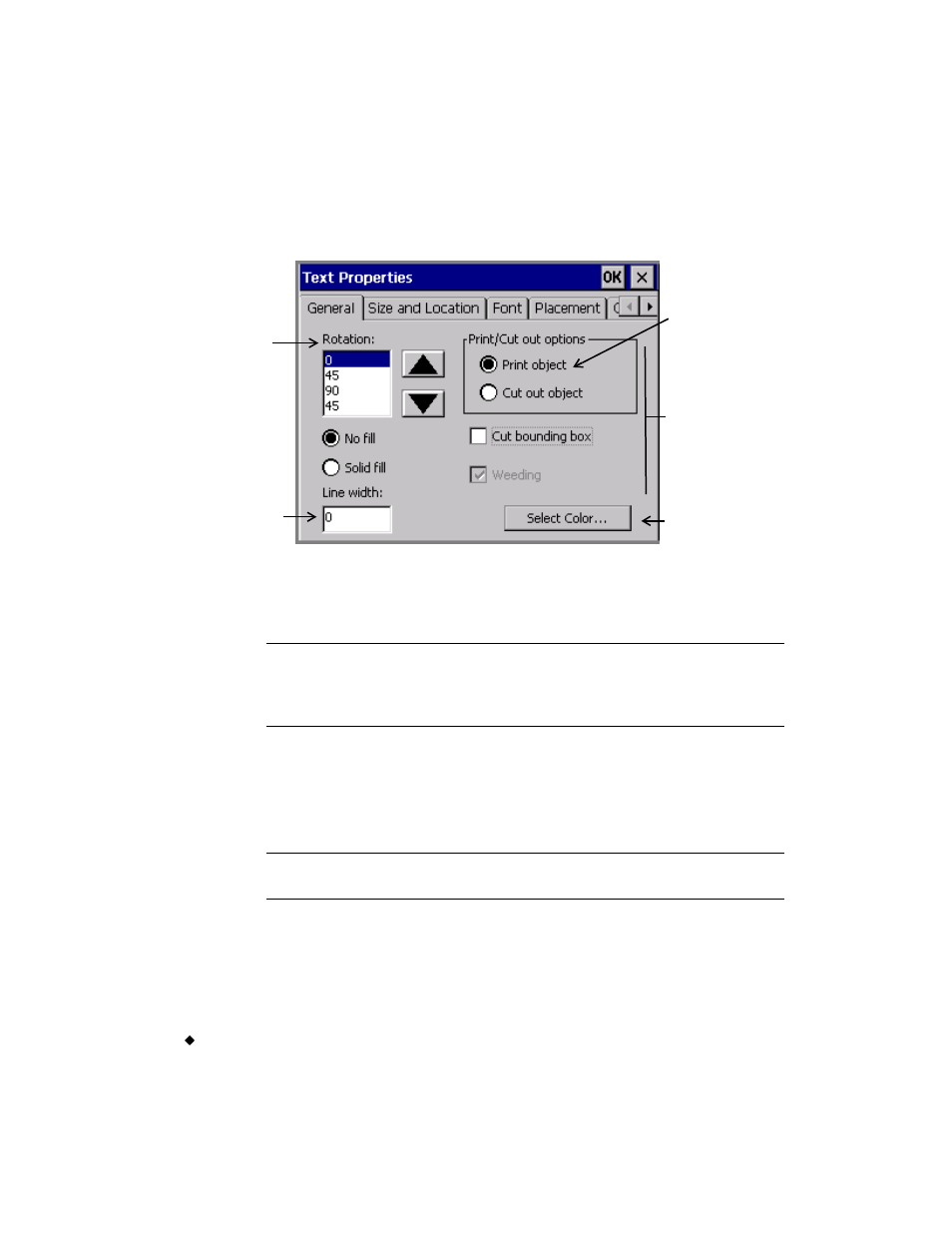 Setting options on the general tab | Brady label maker User Manual | Page 158 / 275