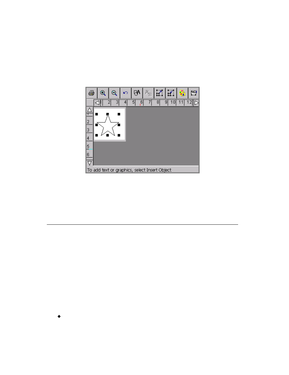 Cutting around label frames, A sample editor window | Brady label maker User Manual | Page 202 / 275