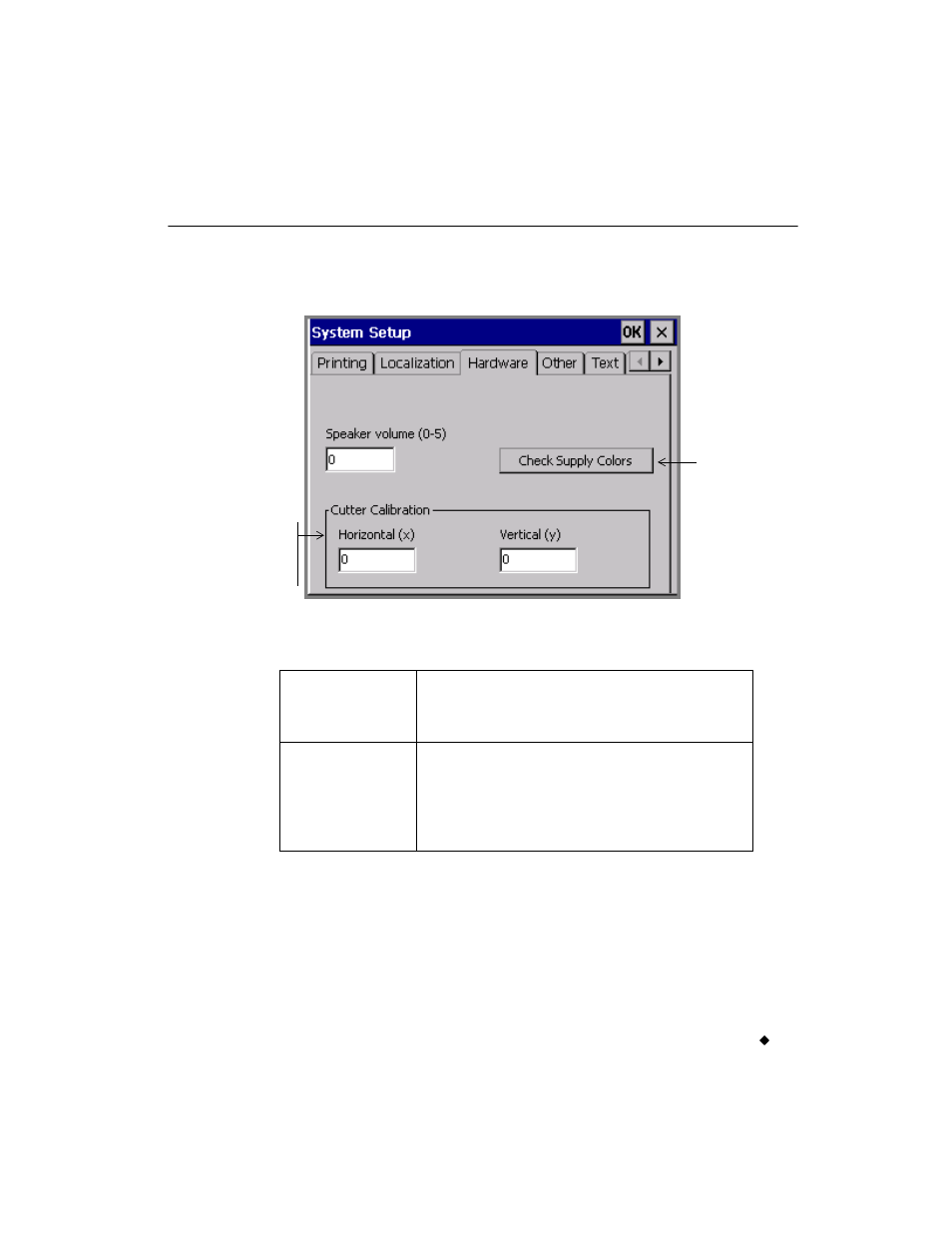 Setting hardware tab options | Brady label maker User Manual | Page 79 / 275