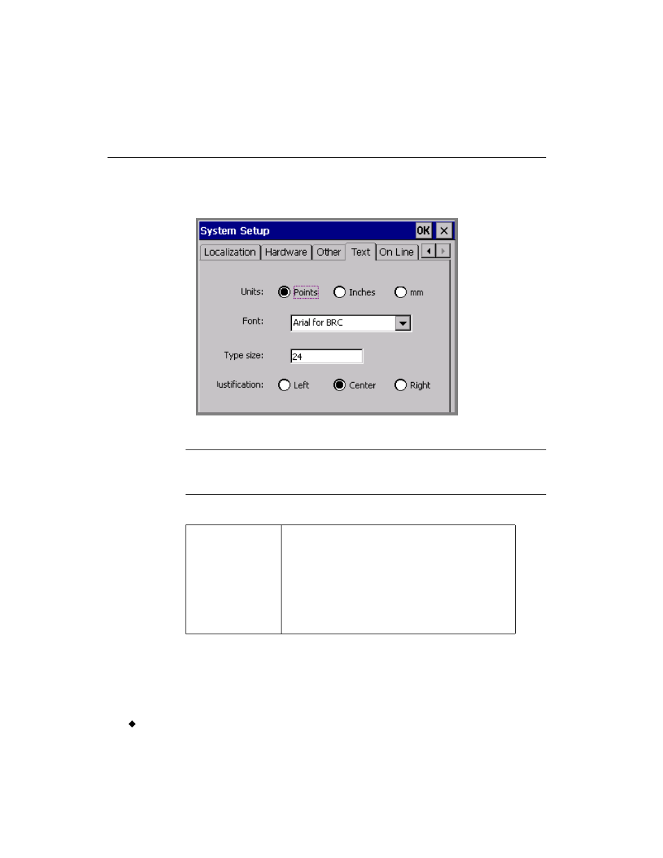 Setting text tab options | Brady label maker User Manual | Page 84 / 275