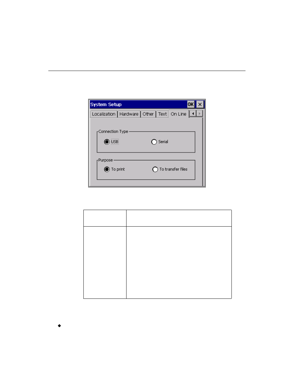 Setting on line tab options | Brady label maker User Manual | Page 86 / 275