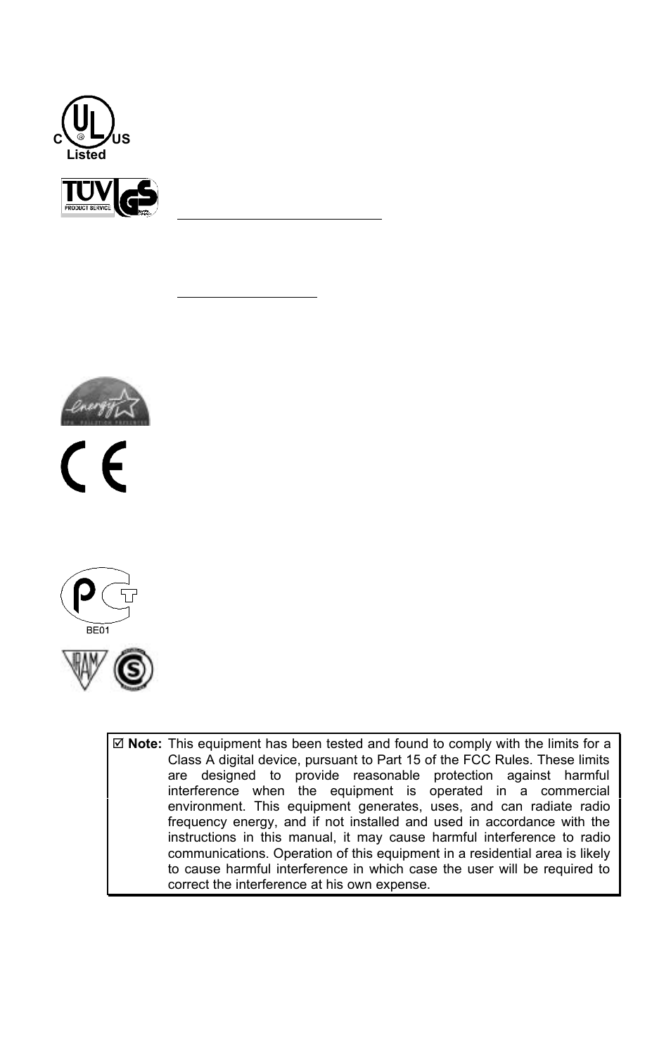 Agency compliance and approvals | Brady 3481 User Manual | Page 4 / 140