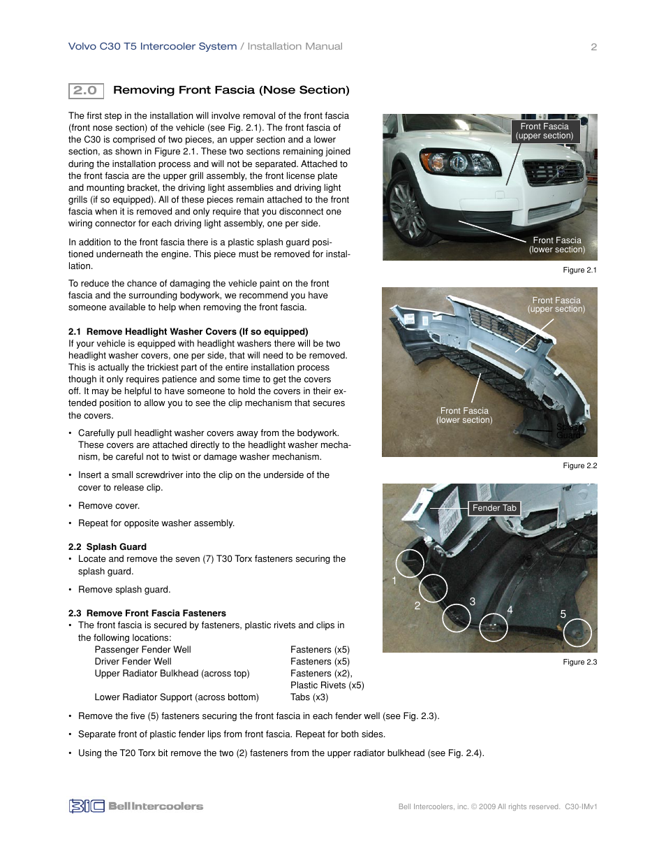BIC VOLVO C30 T5 User Manual | Page 4 / 10