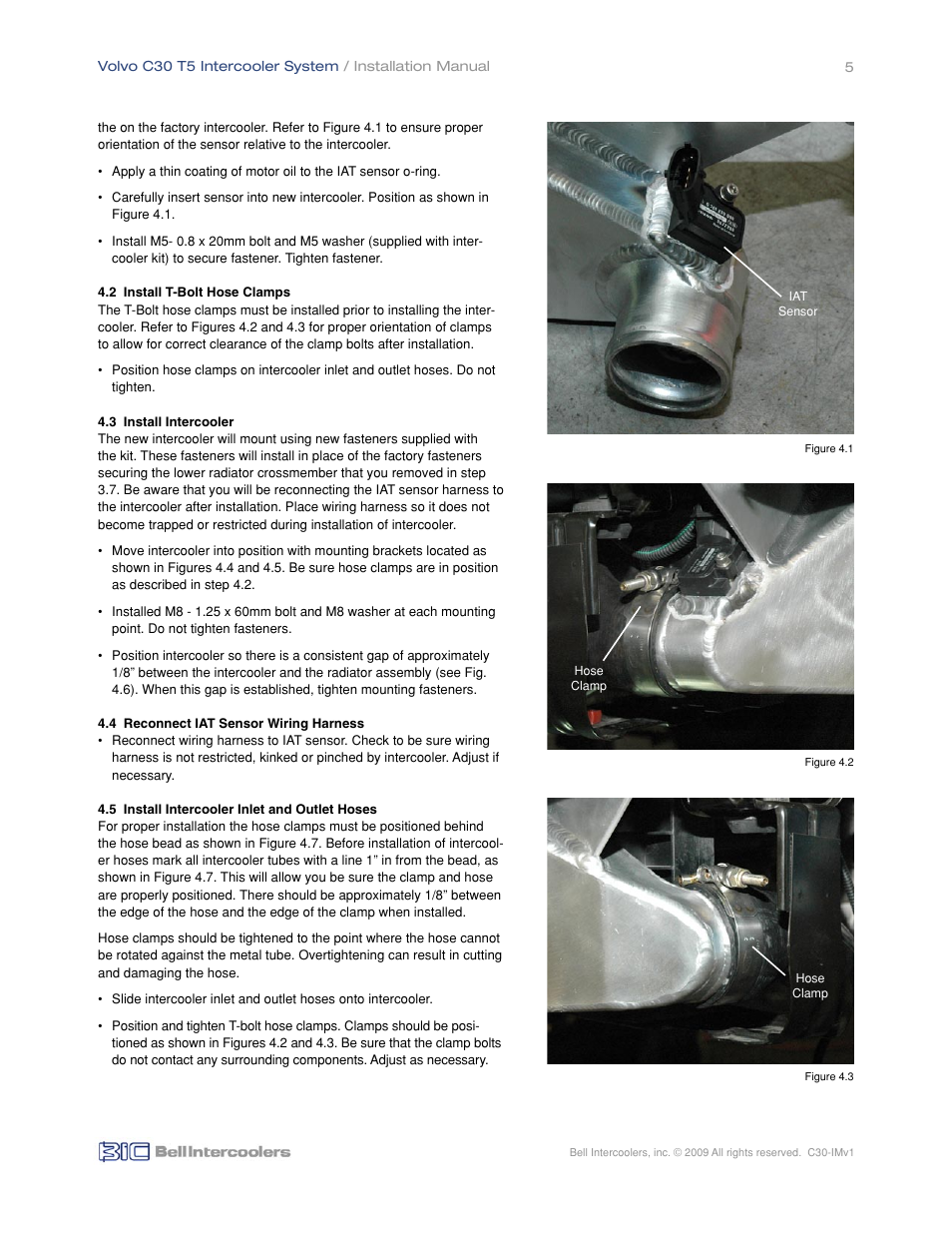 BIC VOLVO C30 T5 User Manual | Page 7 / 10