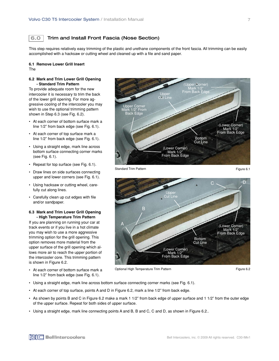 BIC VOLVO C30 T5 User Manual | Page 9 / 10