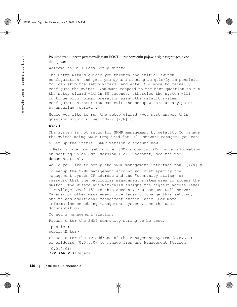 Dell PowerEdge M605 User Manual | Page 146 / 182