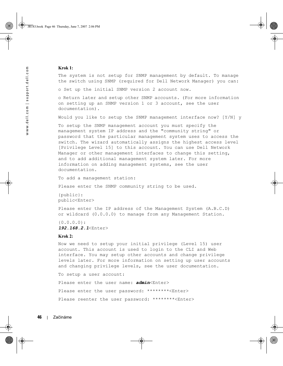Dell PowerEdge M605 User Manual | Page 48 / 182