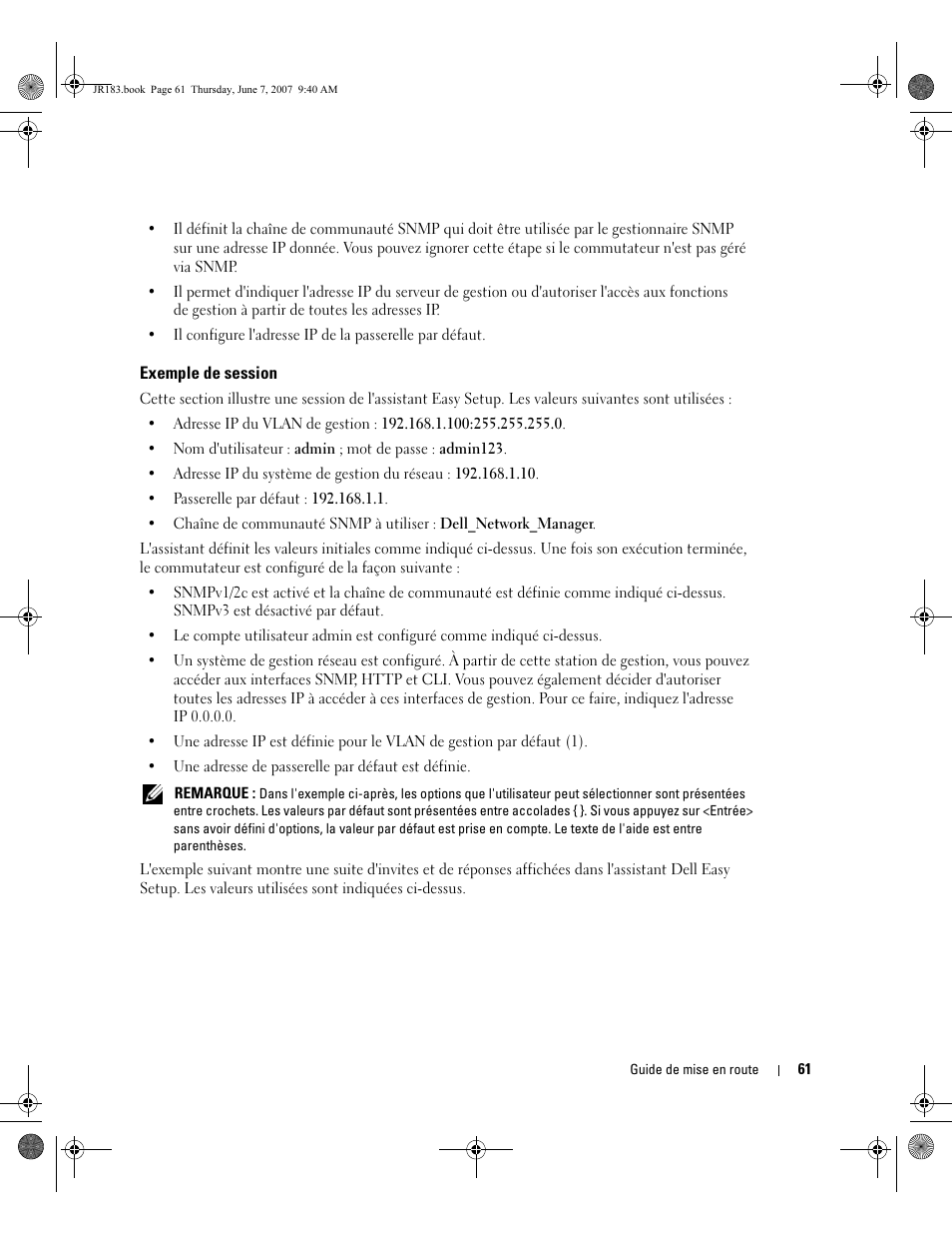 Dell PowerEdge M605 User Manual | Page 63 / 182