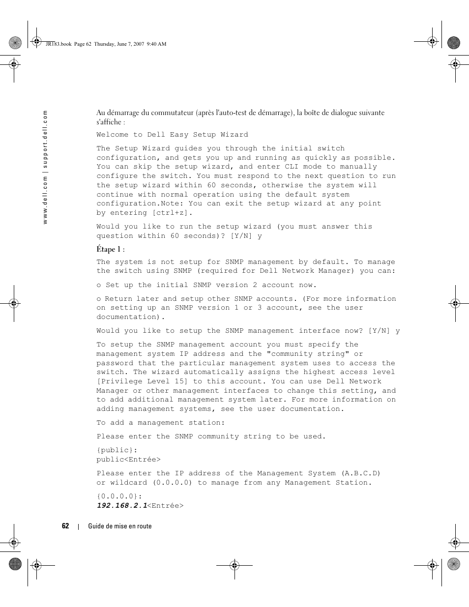 Dell PowerEdge M605 User Manual | Page 64 / 182