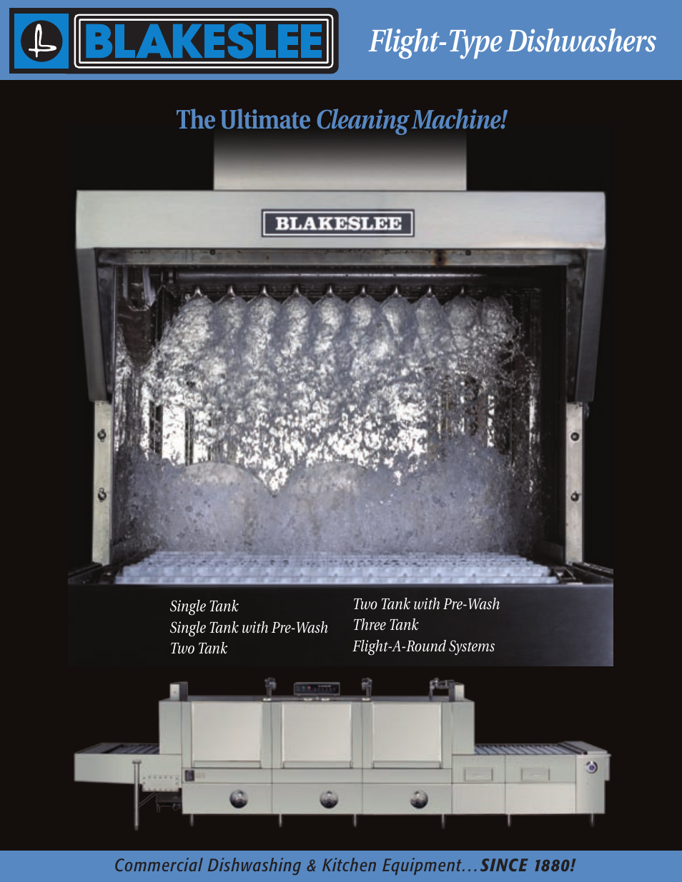 Blakeslee Dishwashing & Kitchen Equipment User Manual | 4 pages
