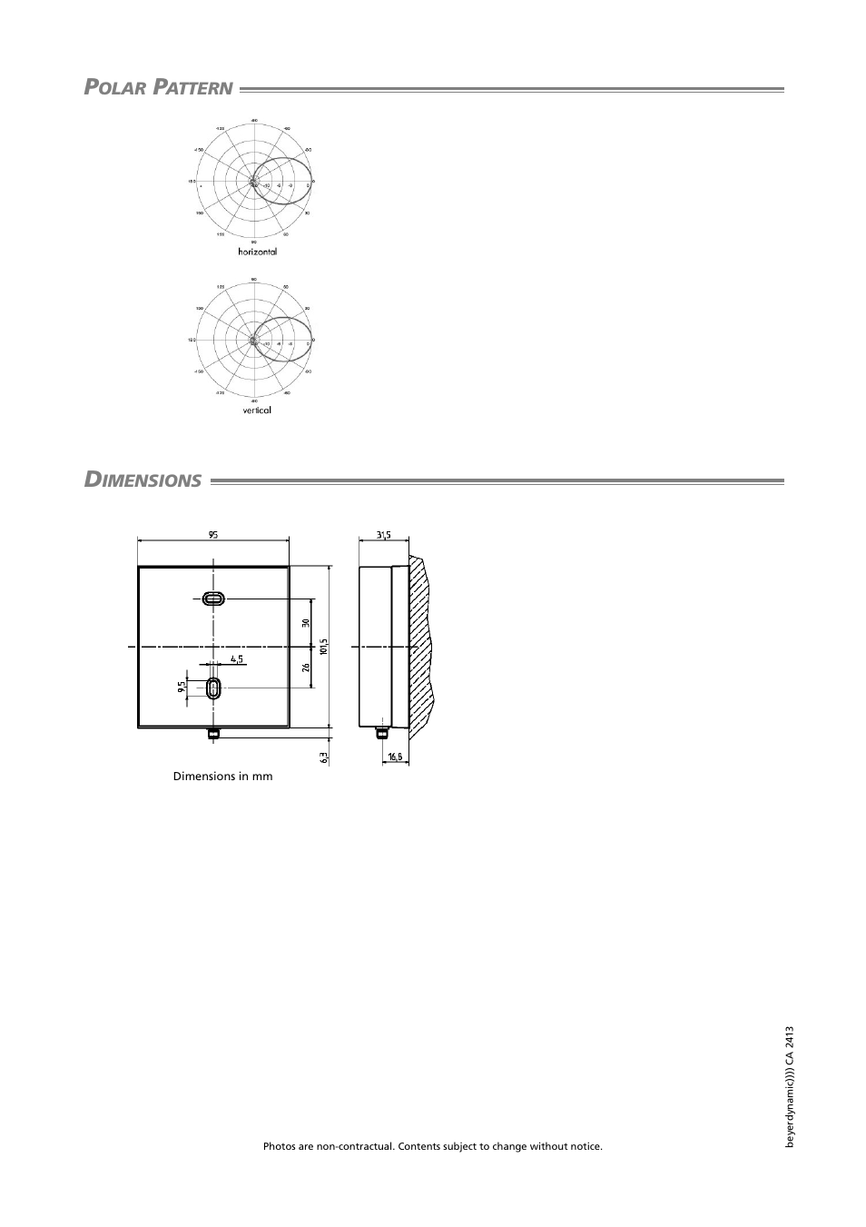 Beyerdynamic Planar Antenna CA 2413 User Manual | Page 2 / 2