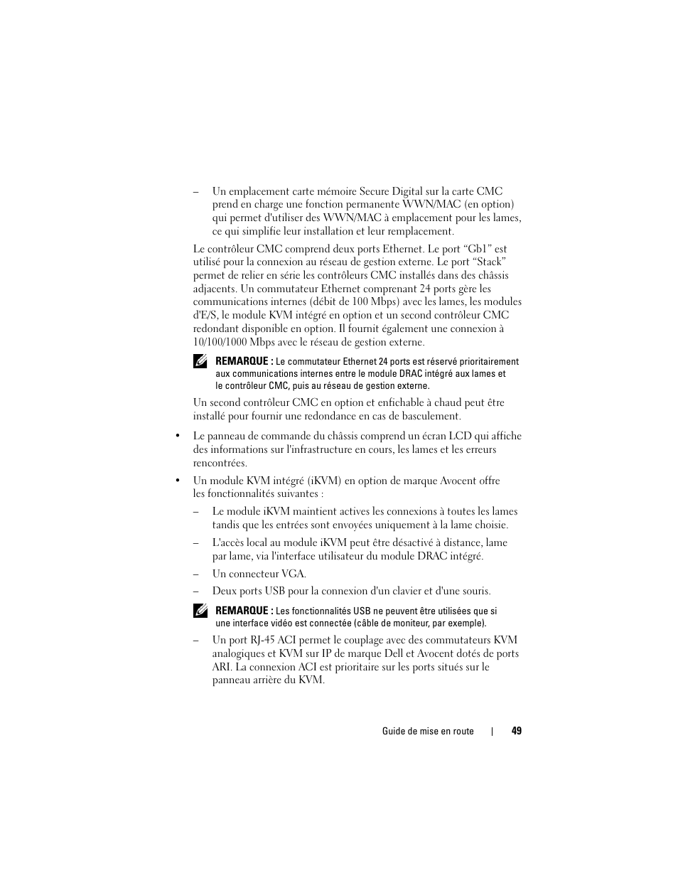 Dell POWEREDGE M905 User Manual | Page 51 / 201