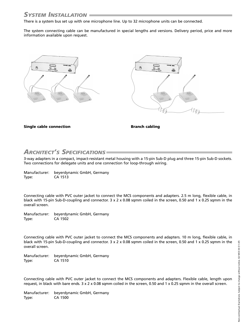 Beyerdynamic Discussion Control Unit MCS 50 User Manual | Page 3 / 7