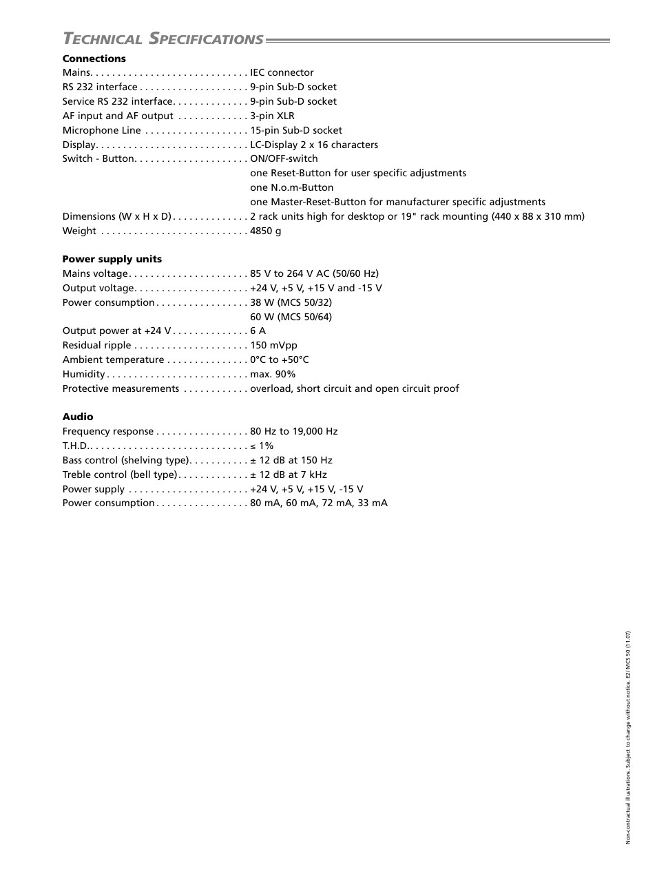 Beyerdynamic Discussion Control Unit MCS 50 User Manual | Page 4 / 7
