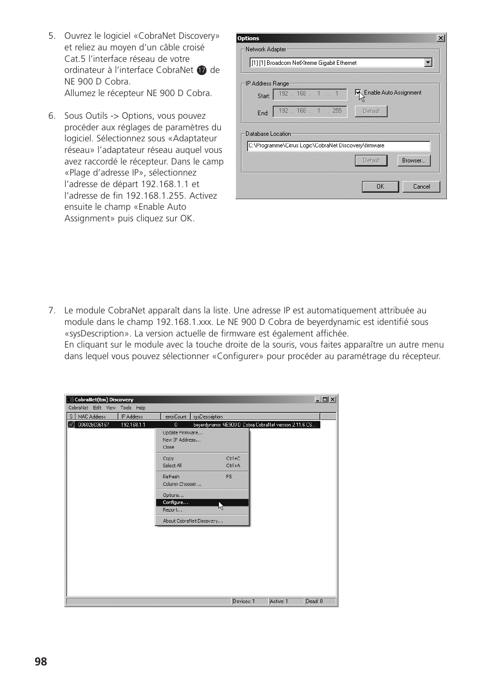 Beyerdynamic UHF Wireless System Opus 900 User Manual | Page 98 / 164