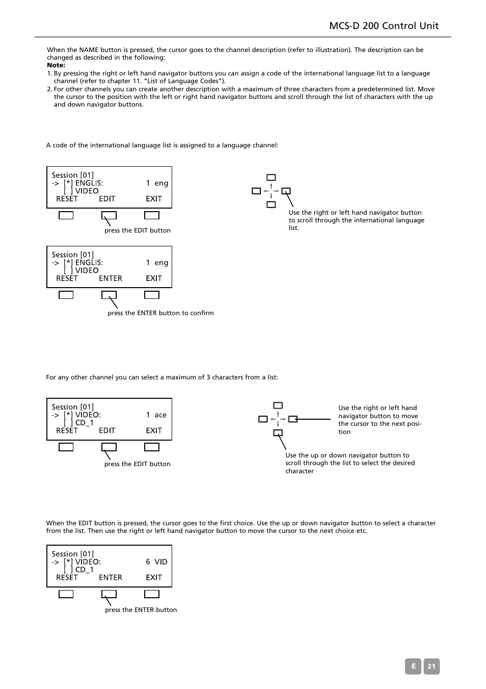 Mcs-d 200 control unit | Beyerdynamic MCS-D 200 User Manual | Page 21 / 92