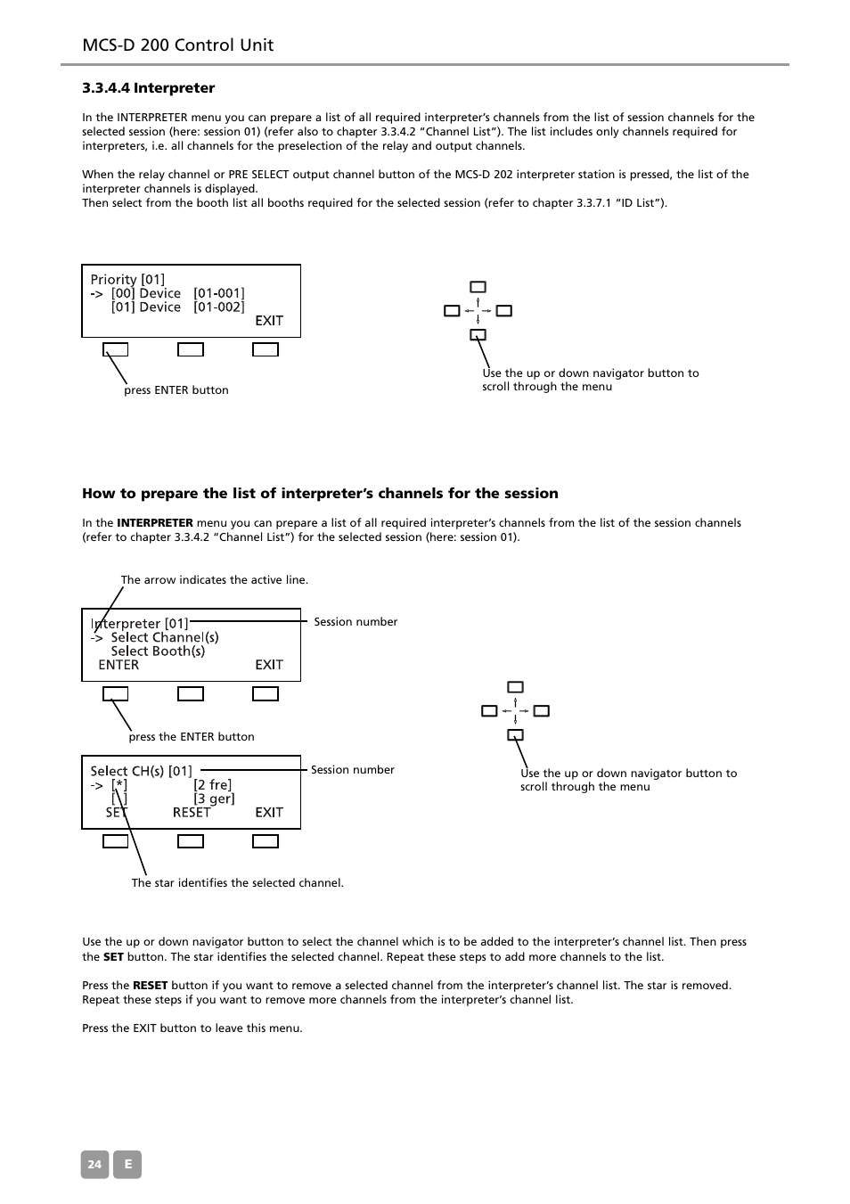 Mcs-d 200 control unit | Beyerdynamic MCS-D 200 User Manual | Page 24 / 92